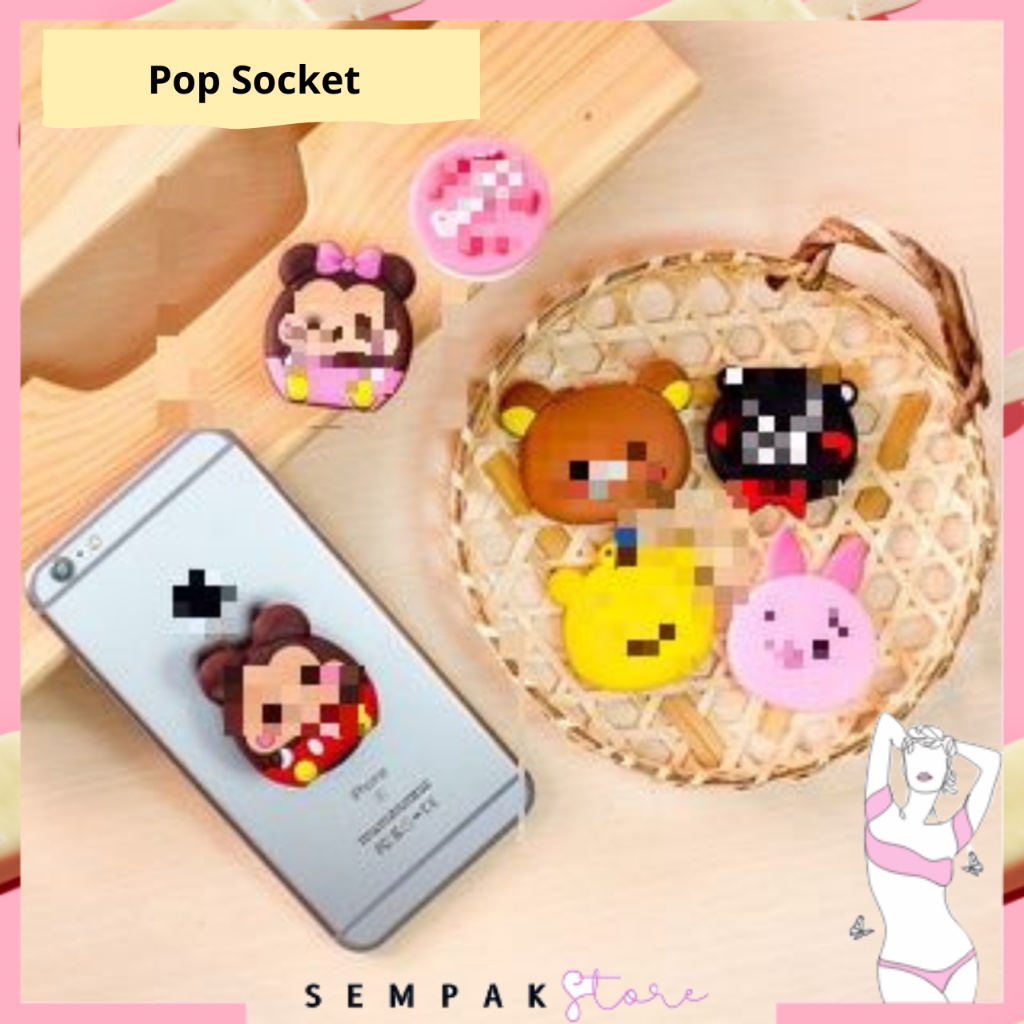 SS Popsocket 3D Karakter/ 3D Cartoon Popsockets/ Popsocket PVC Motif part 3