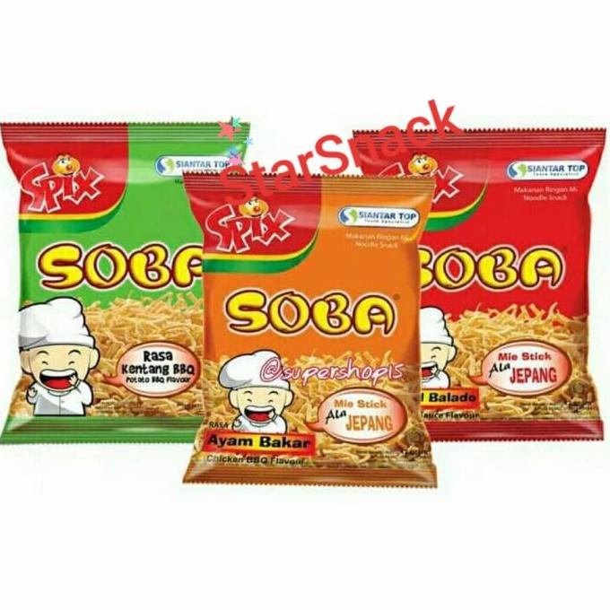 

BRG BARU Spix Soba Mie / Mie goreng karton isi 80pc