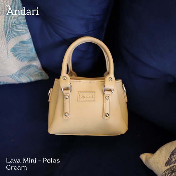 LAVA Bag Varian Polos - Glossy - Lizard - Alpaca - Segitiga Original by Andari Tas Selempang Wanita