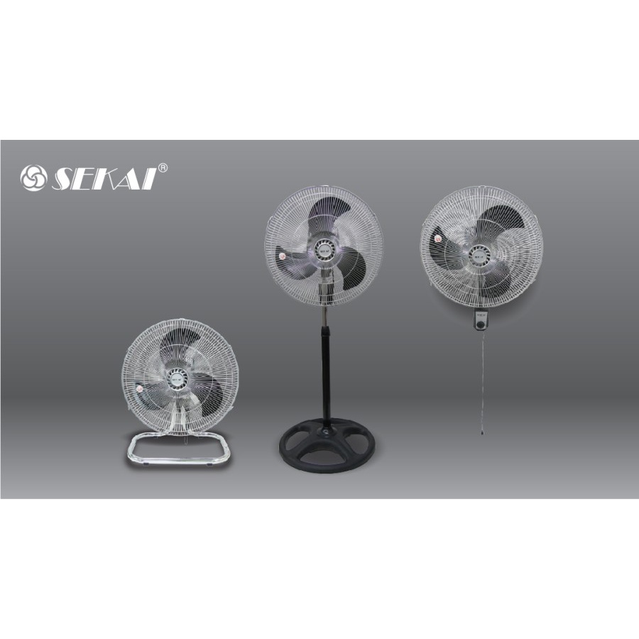 Stand Fan Sekai Kipas Angin Industri Tornado IST-1851 18 inch IST 1851