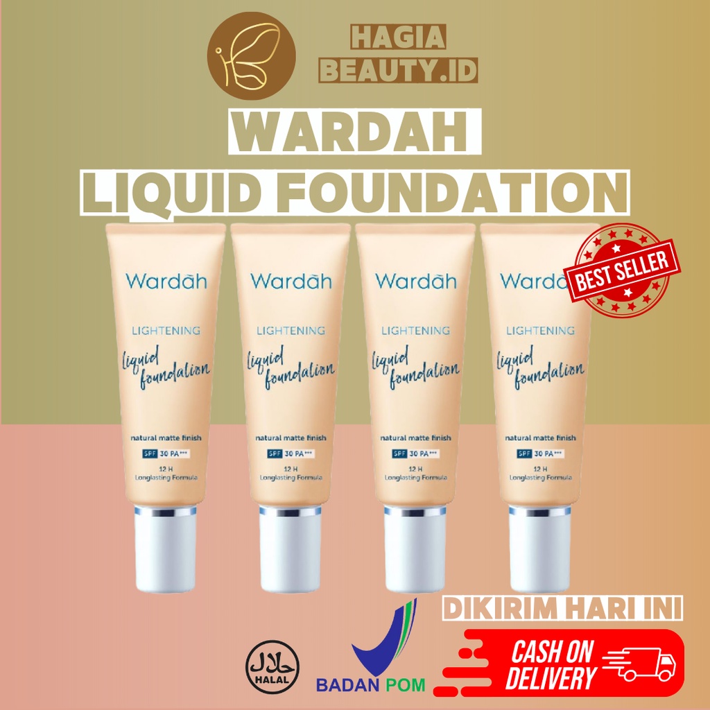 WARDAH LIGHTNING LIQUID FOUNDATION 25ML