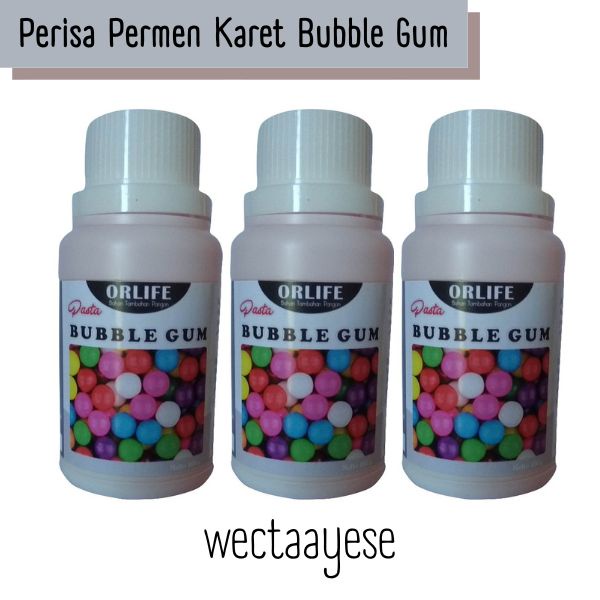 

(ORLF) Syrup Permen Karet Perisa Pasta Bubblegum Warna Bening 100 Gram / Es Permen Karet Orlife / Essence Gum Es Minuman KUE Pudding