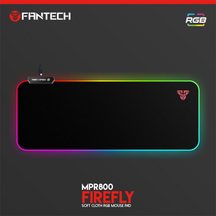 Mousepad FANTECH MPR800s Soft RGB | ITECHBALI