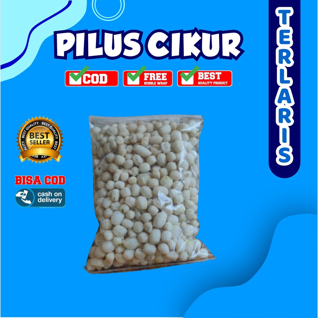 

PILUS CIKUR / TOPING BASO ACI / ASLI GARUT / 1KG ENAK