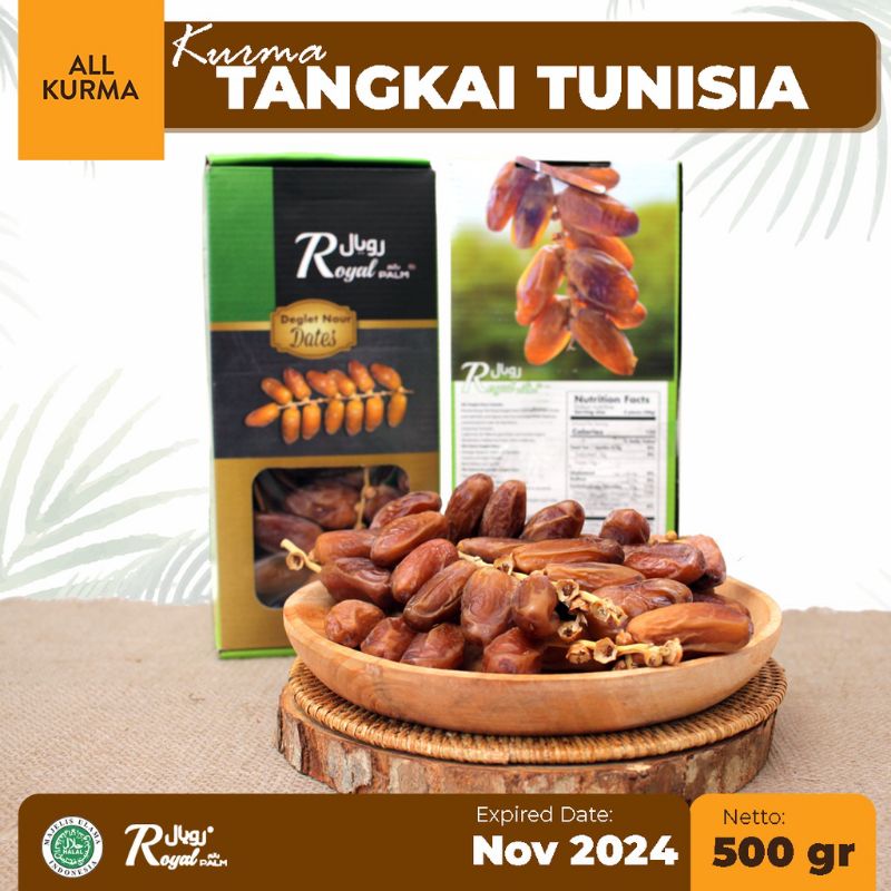 

Kurma Tangkai Royal Tunis # 500gr