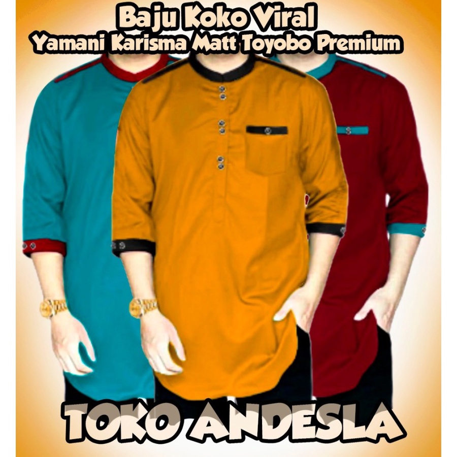 Koko Yamani Karisma Matt Toyobo Premium Quality Lembut Adem viral di tiktok