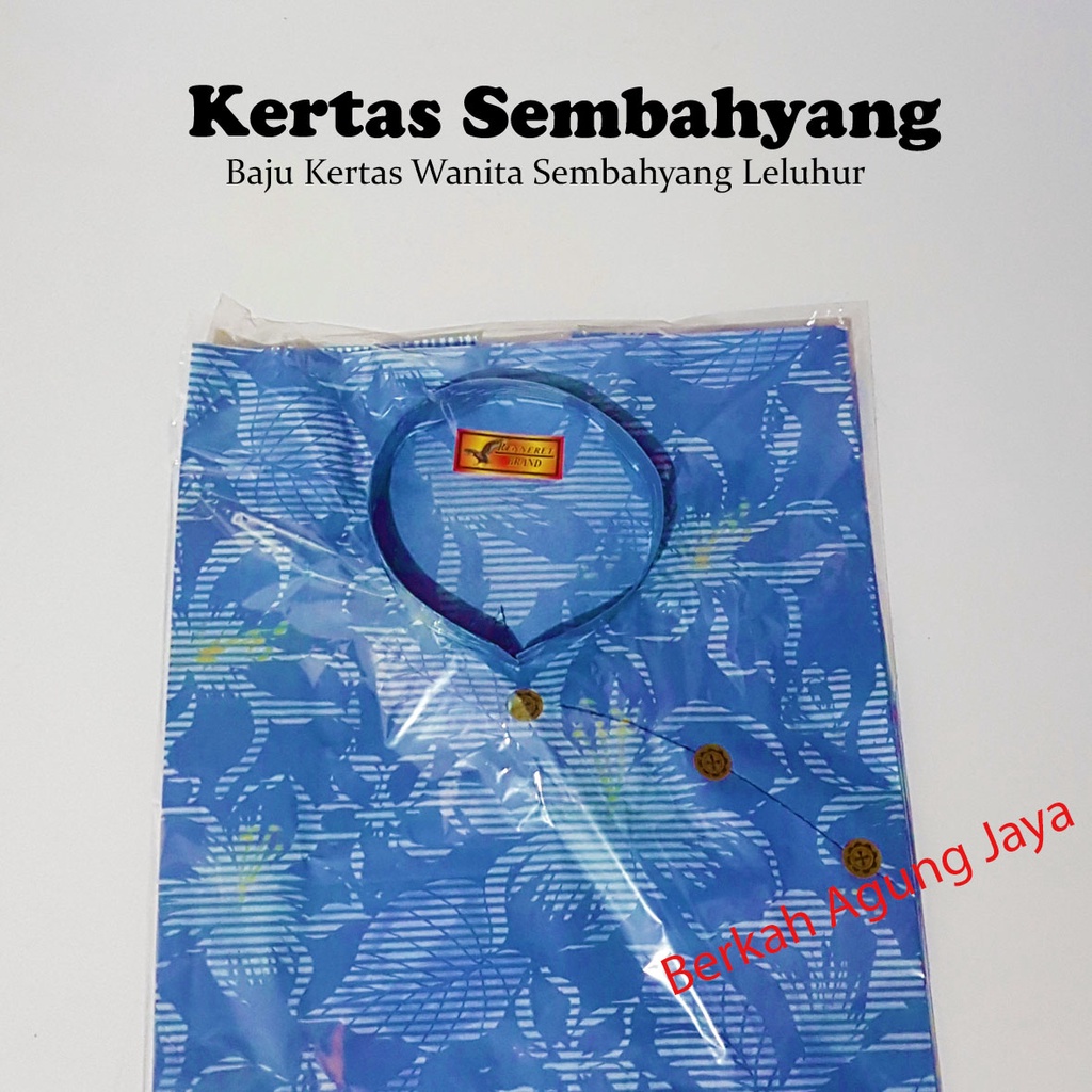 Baju Kertas Sembahyang Wanita OPP / Ceng Beng / Leluhur