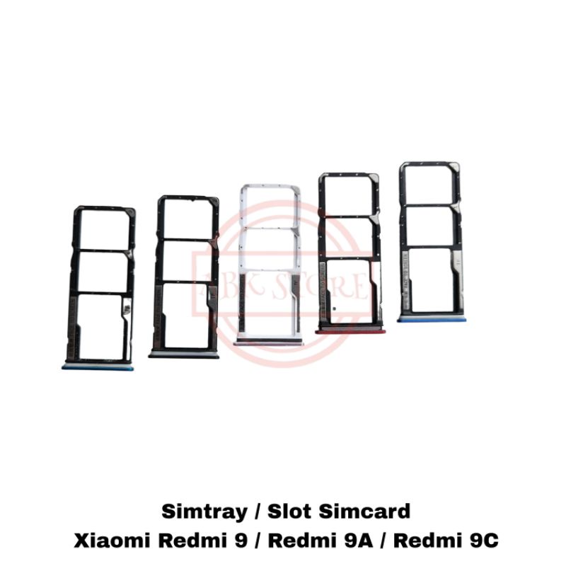 SIMTRAY SIMLOCK SLOT SIM XIAOMI REDMI 9 / 9A / 9C TEMPAT KARTU SIMCARD