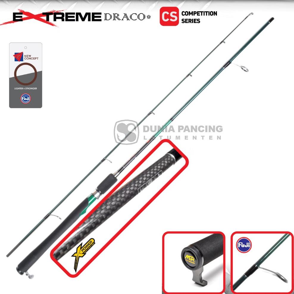 Joran Spinning Maguro Extreme Draco Cs | Draco Lama Competition Series Galatama