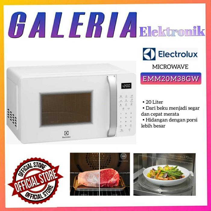 Terlaris Microwave Oven Electrolux Emm20M38Gw 20 L Putih Digital Promo