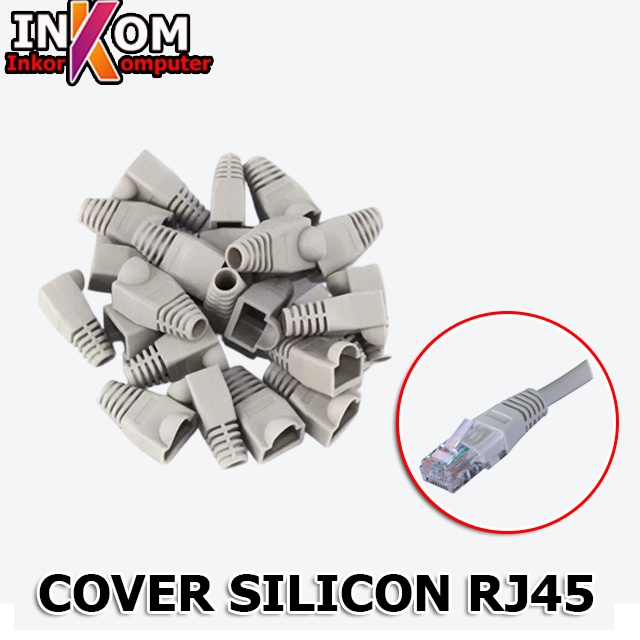 Silikon Kabel LAN Plug Boot Konector RJ45