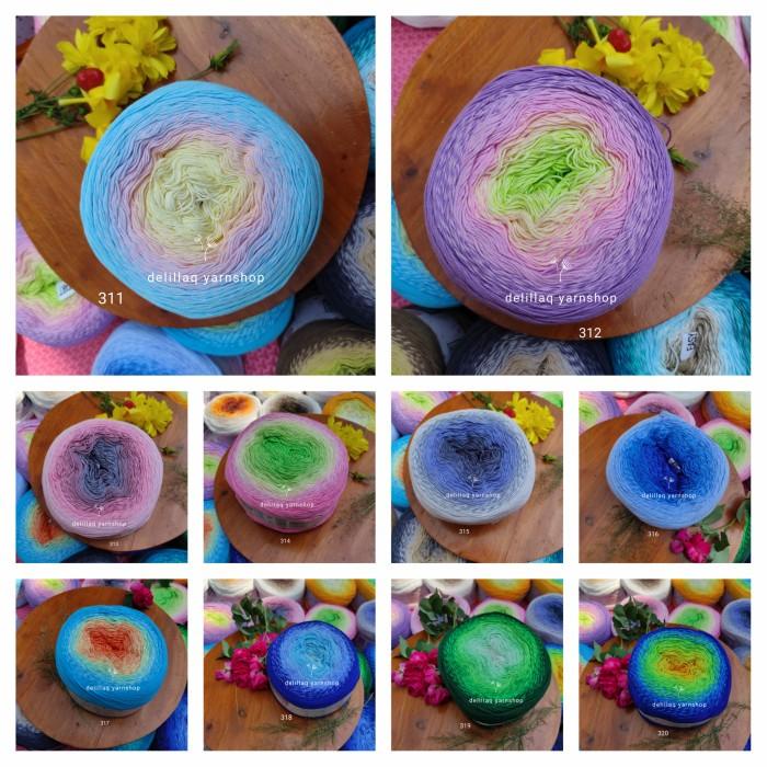 Terlaris Benang Rajut Impor Yarnart Flowers Rosegarden Dua