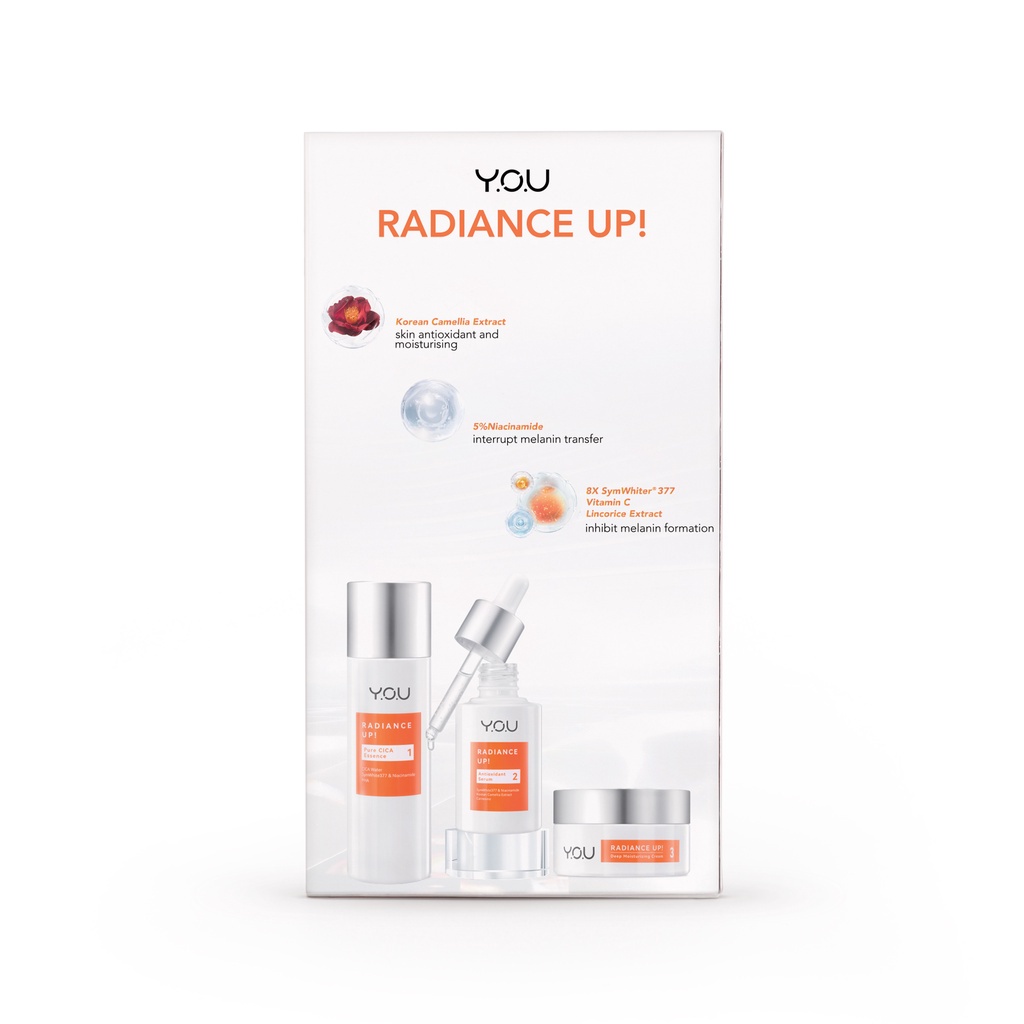 ❤ MEMEY ❤ Y.O.U Radiance Up Starter Kit Mini Size