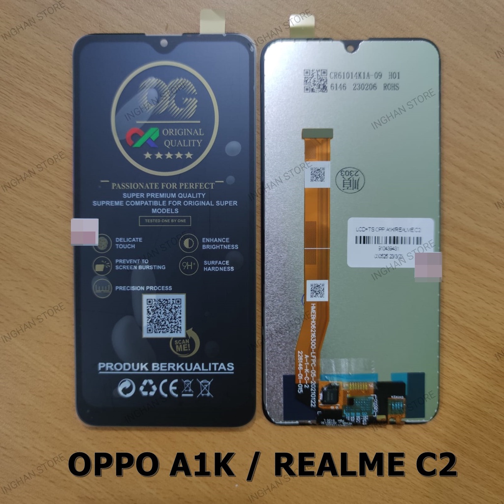 Lcd oppo a1k / CPH1923 Black fullset