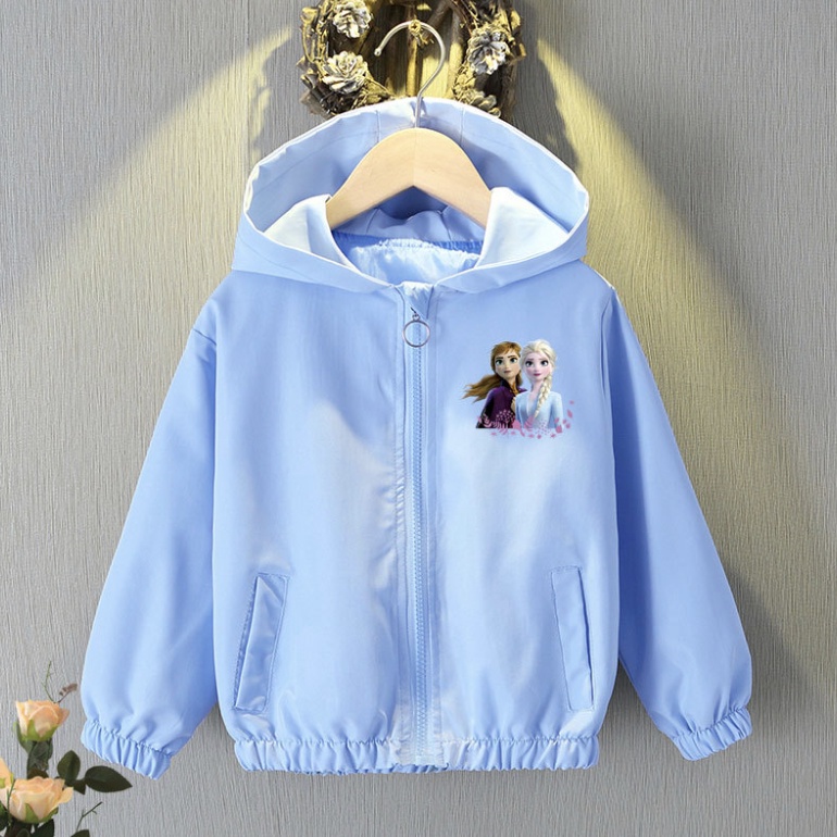 babyfit [2-10thn] jacket anak perempuan hoody parachute lengan panjang import zg-0325