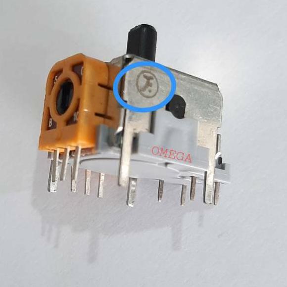 >D2289) ⭐⭐⭐⭐⭐ Analog plastik Stick PS2 Original ROHS / ALPS