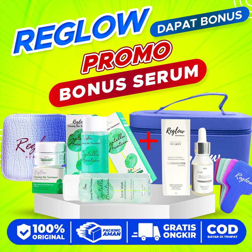 Reglow Skincare Original dr. Shindy Satu Paket Reglow Beauty 100% ORI HALAL & BPOM
