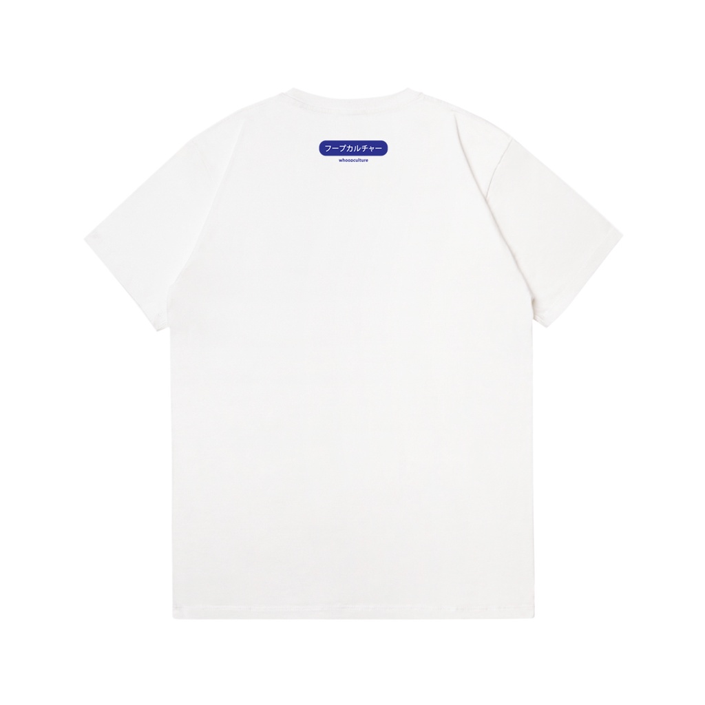 Whoopculture Tshirt &quot;Walking Pop&quot; White