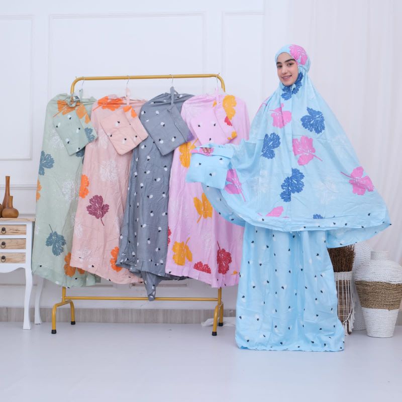 Mukena Jumbo Dewasa Rempel humaira