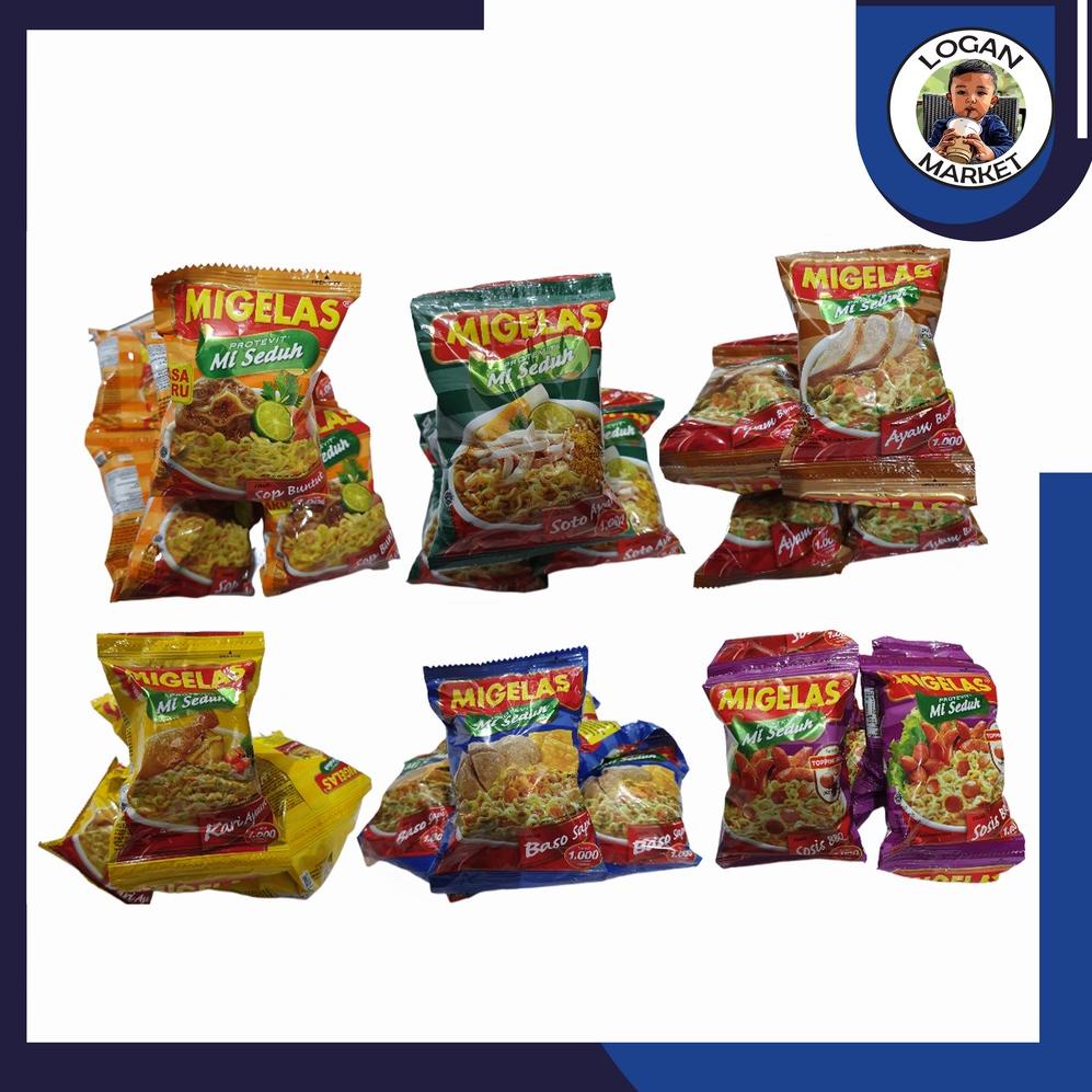 

✔✔SALE✔✔ Mie Gelas Migelas Renceng 10 Pcs Sachet 10Pcs All Varian Ayam Bawang Baso Sapi Goreng Sosis Kari Ayam Sop Buntut Sosis BBQ Soto Ayam