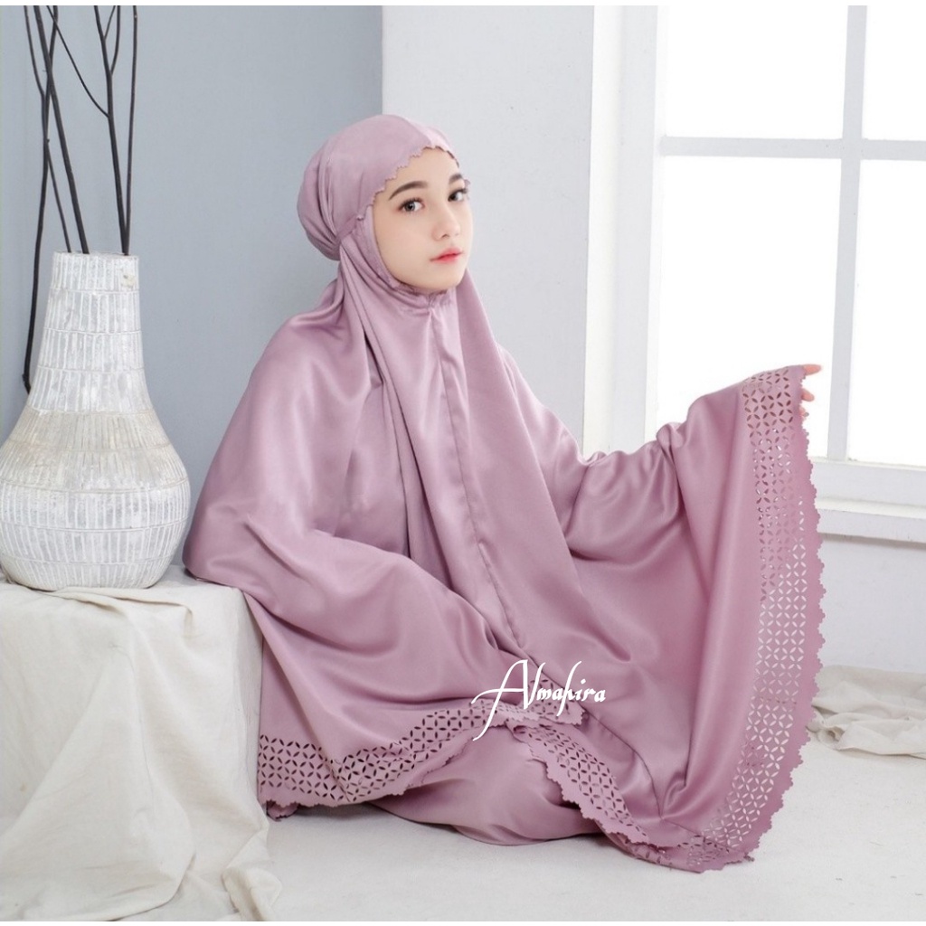 Mukena Dewasa Shakila Laser Cut Premium Original By Almahira