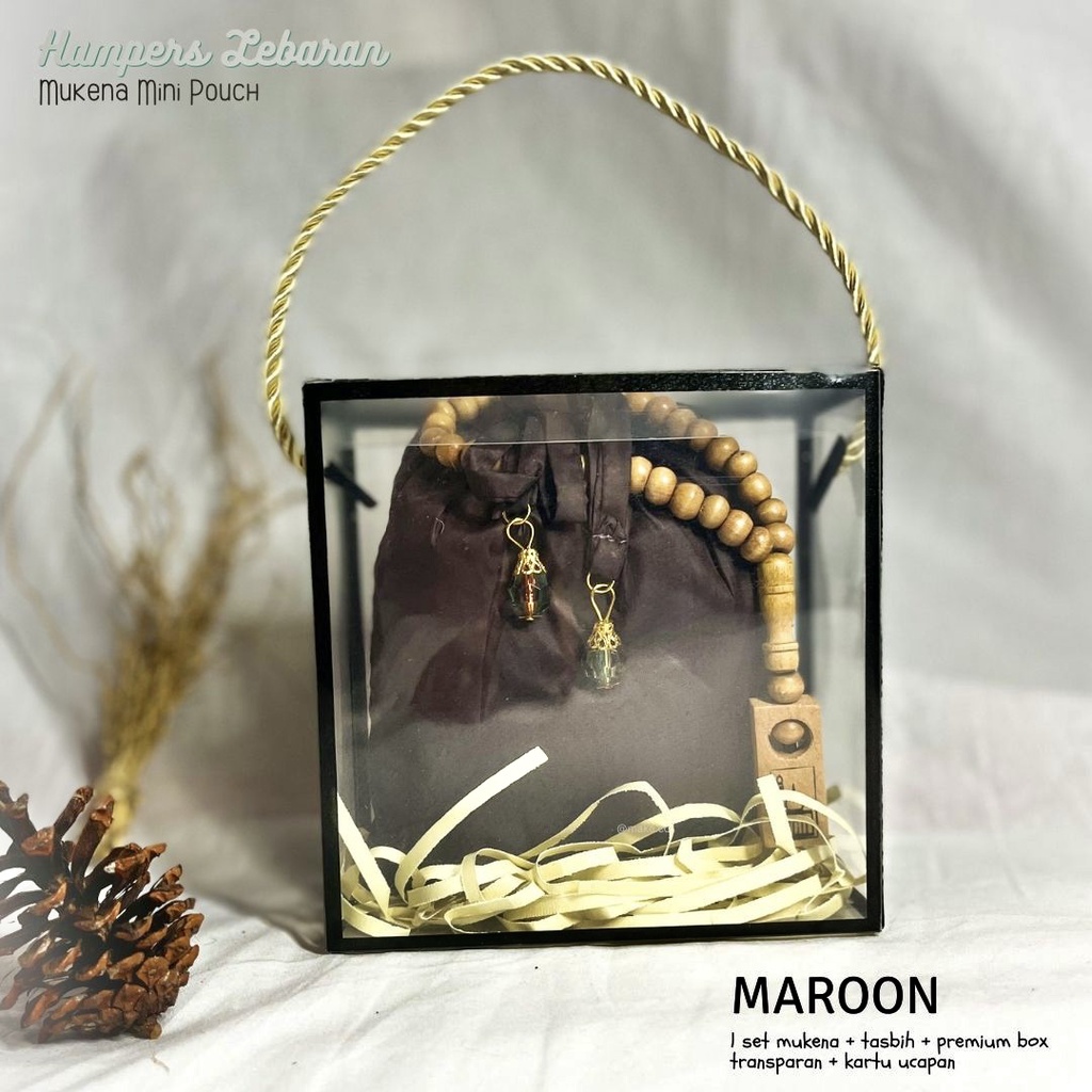 Mukena lebaran mini/ mukena travel/ hampers murah / hampers mukena / hampers lebaran