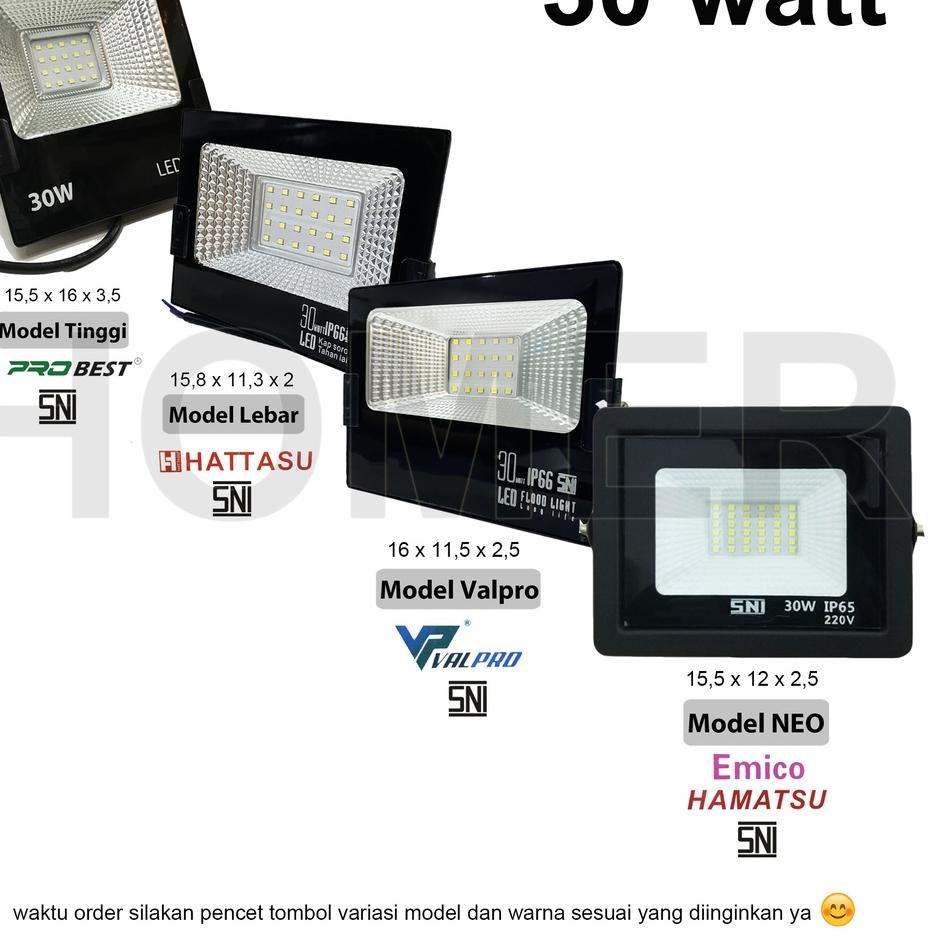 (COD )NEW_PRODUCT lampu led sorot / tembak / floodlight / outdoor lapangan 30w 30 w 30watt 30 watt p