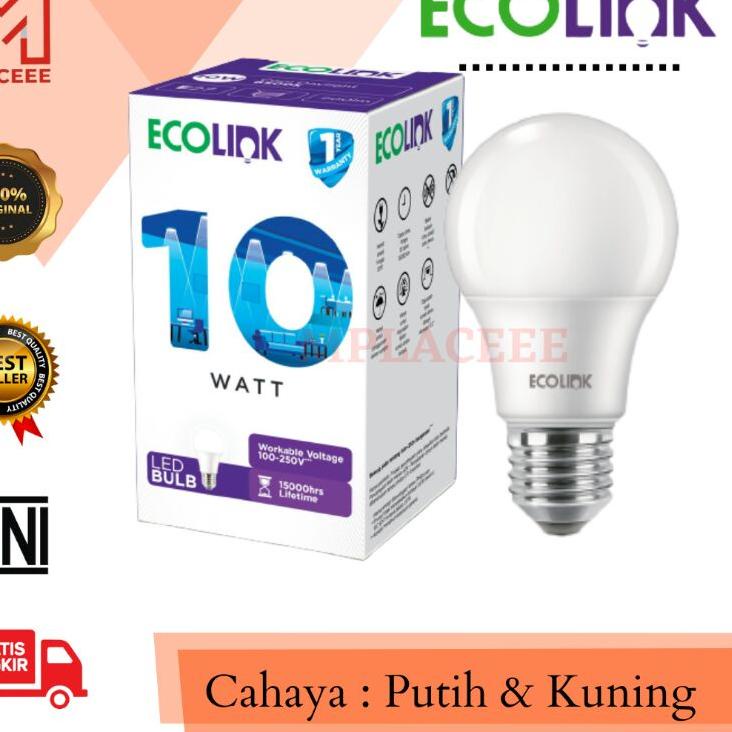 STAR lampu led bulb ecolink 10 watt putih harga promo