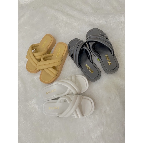 Sandal wanita jelly Import Pita besar empuk Blc