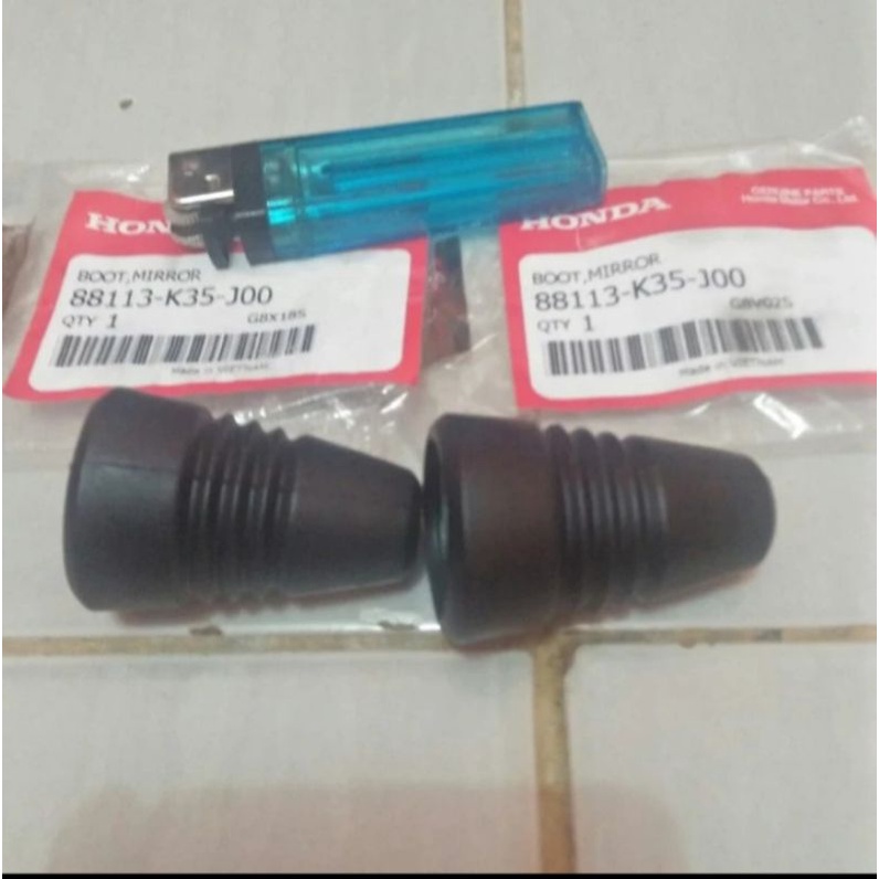 karet spion boot mirror pcx 160cbu sh1501 sepasang original honda
