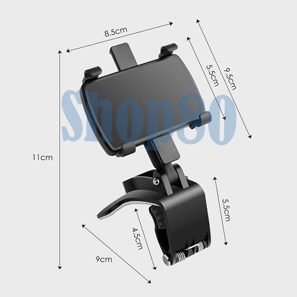 Phone Holder Dashboard Mobil Universal Car Mount Bracket Tempat HP GPS Handphone