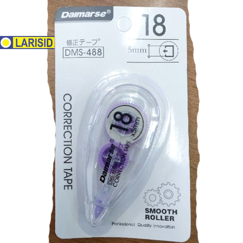 

Correction Tape Tipex Kertas Daimarse Dms 488 18M