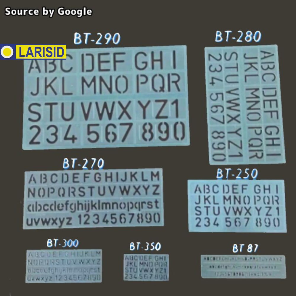 

Butterfly Penggaris Sablon Butt Bt Hl 87 Ha Hl 87 Cetakan Huruf