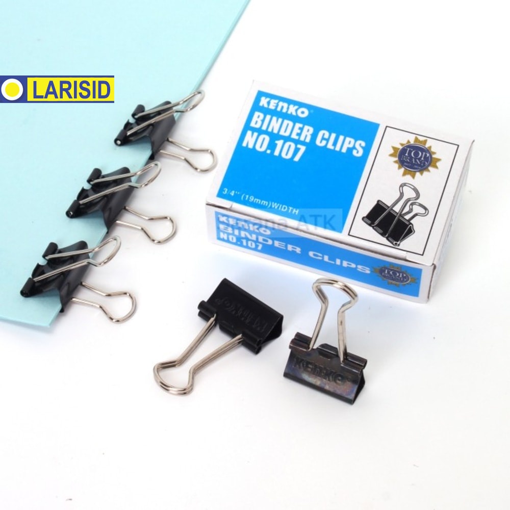 

Kenko Binder Clip No.107 Klip Kertas [ Pack ]