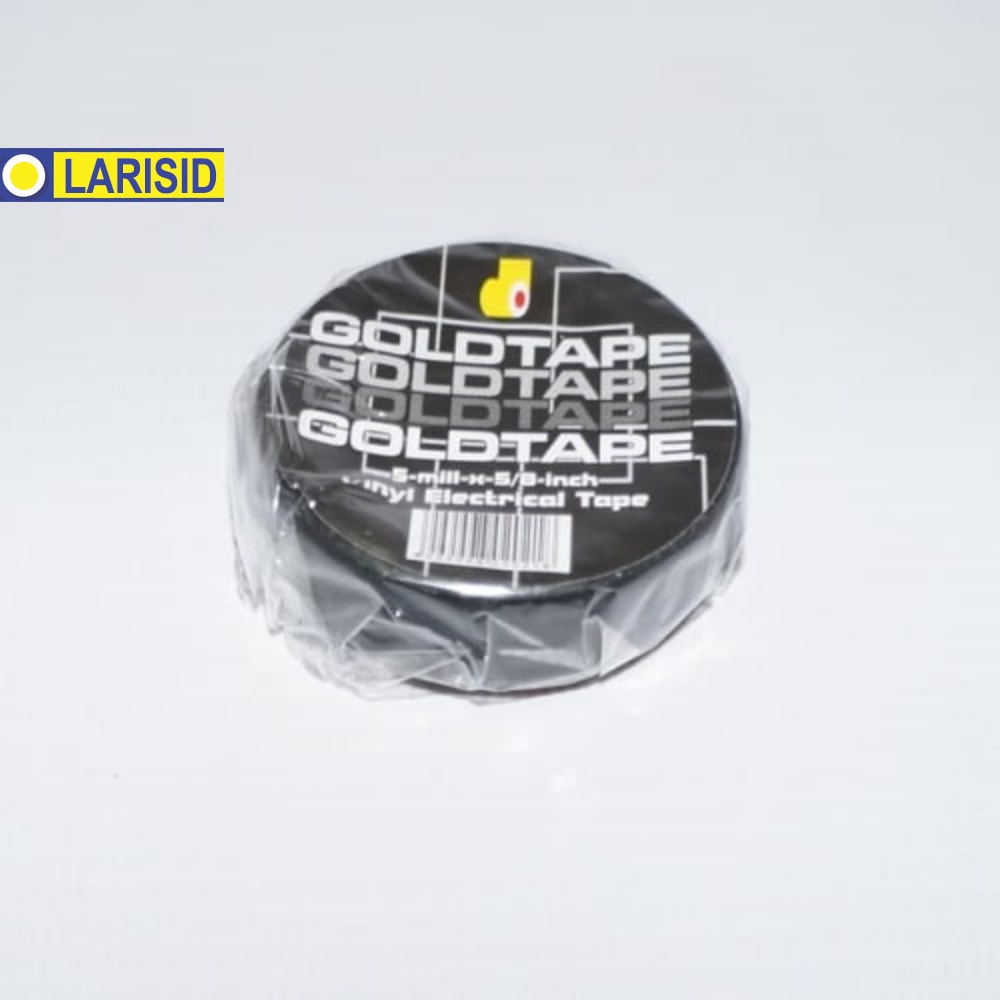 

Isolasi Kabel Hitam Gold Tape Pvc