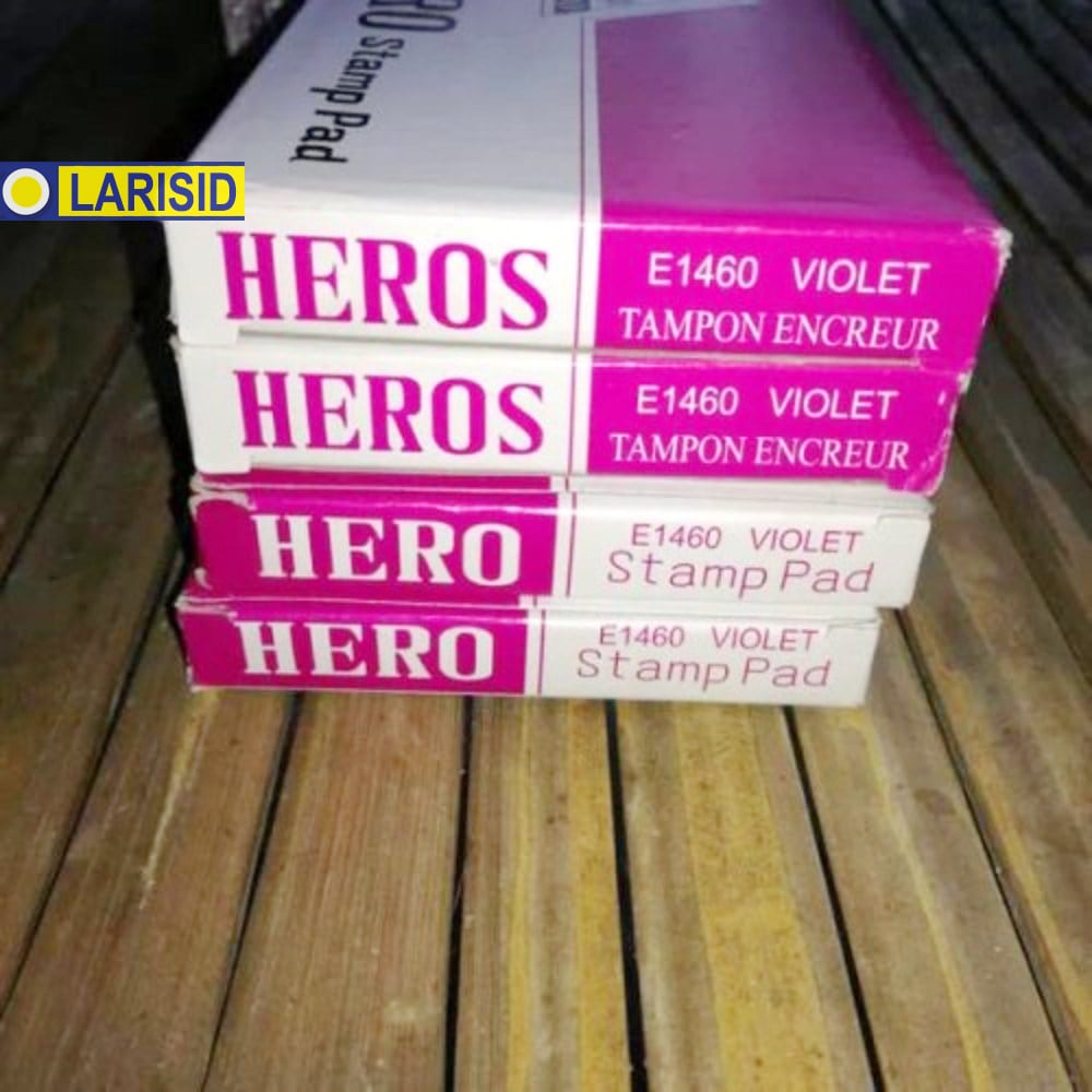 

Stamp Pad Hero Besar E1460 Violet Bantalan Stempel Hero Besar