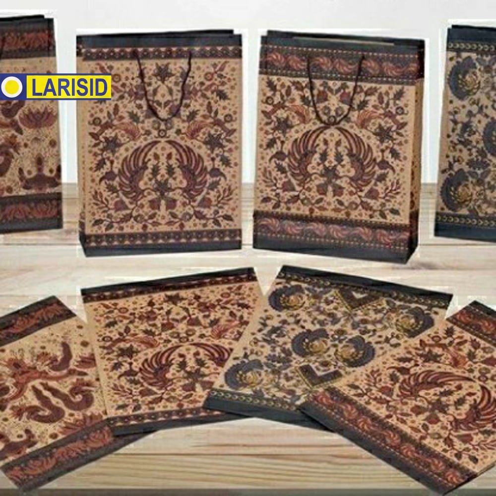 

Kiky Paper Bag Kraft Large 1 PCS 398X296X100