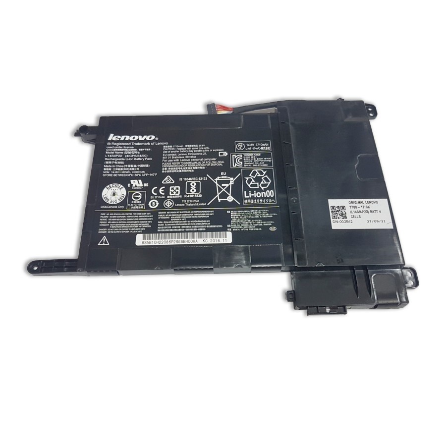 Baterai L14S4P22 Original Lenovo IdeaPad Y700 Y700-15ISK Y700-17ISK