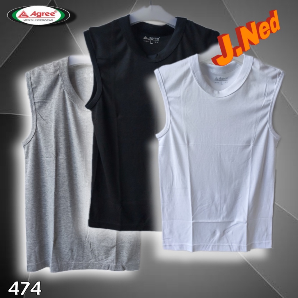 J474  Kaos Singlet Pria  Kaos Tanktop Pria | Kaos Dalam Pria  Sport Super Cool