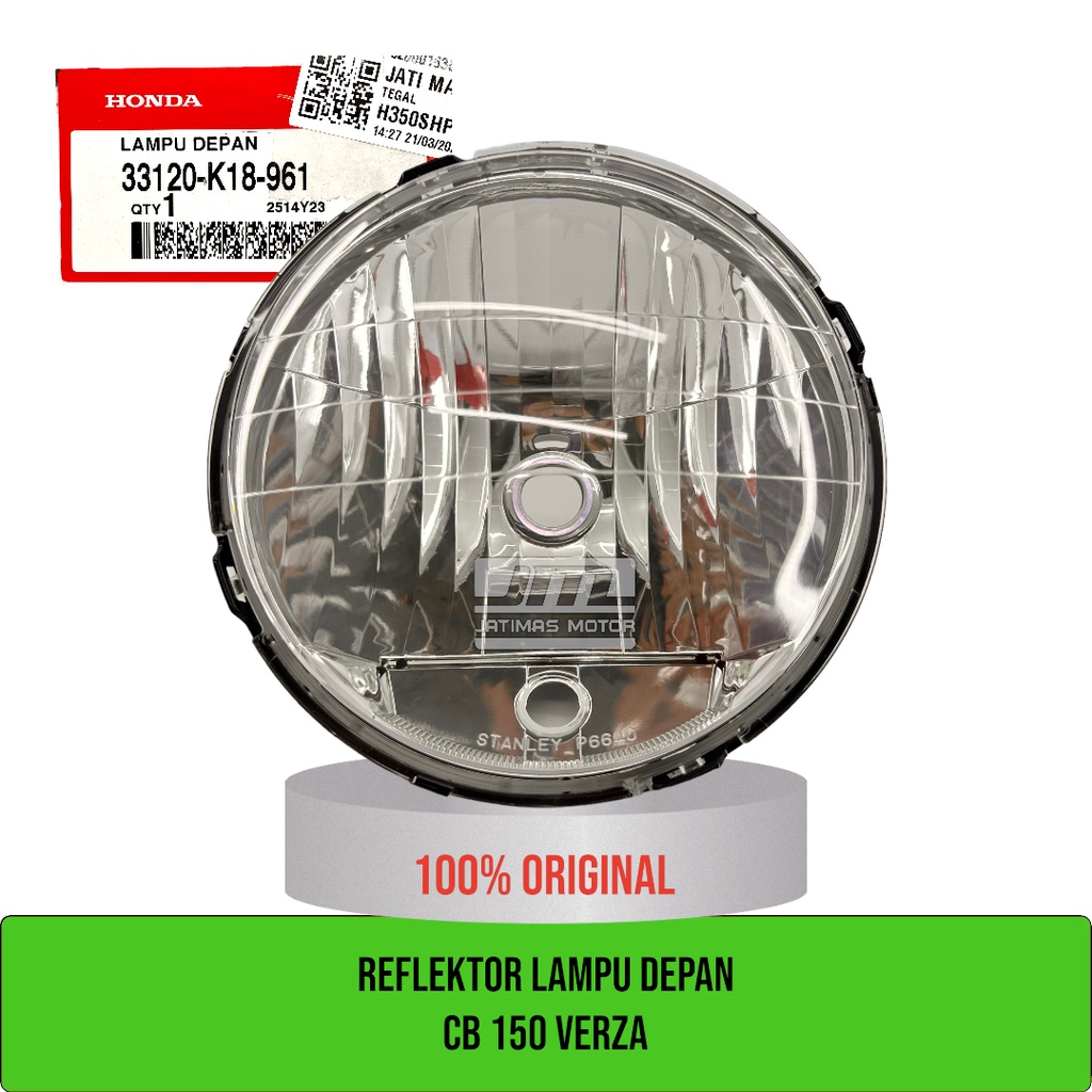 Reflektor lampu depan CB150 verza 33120-K18-961