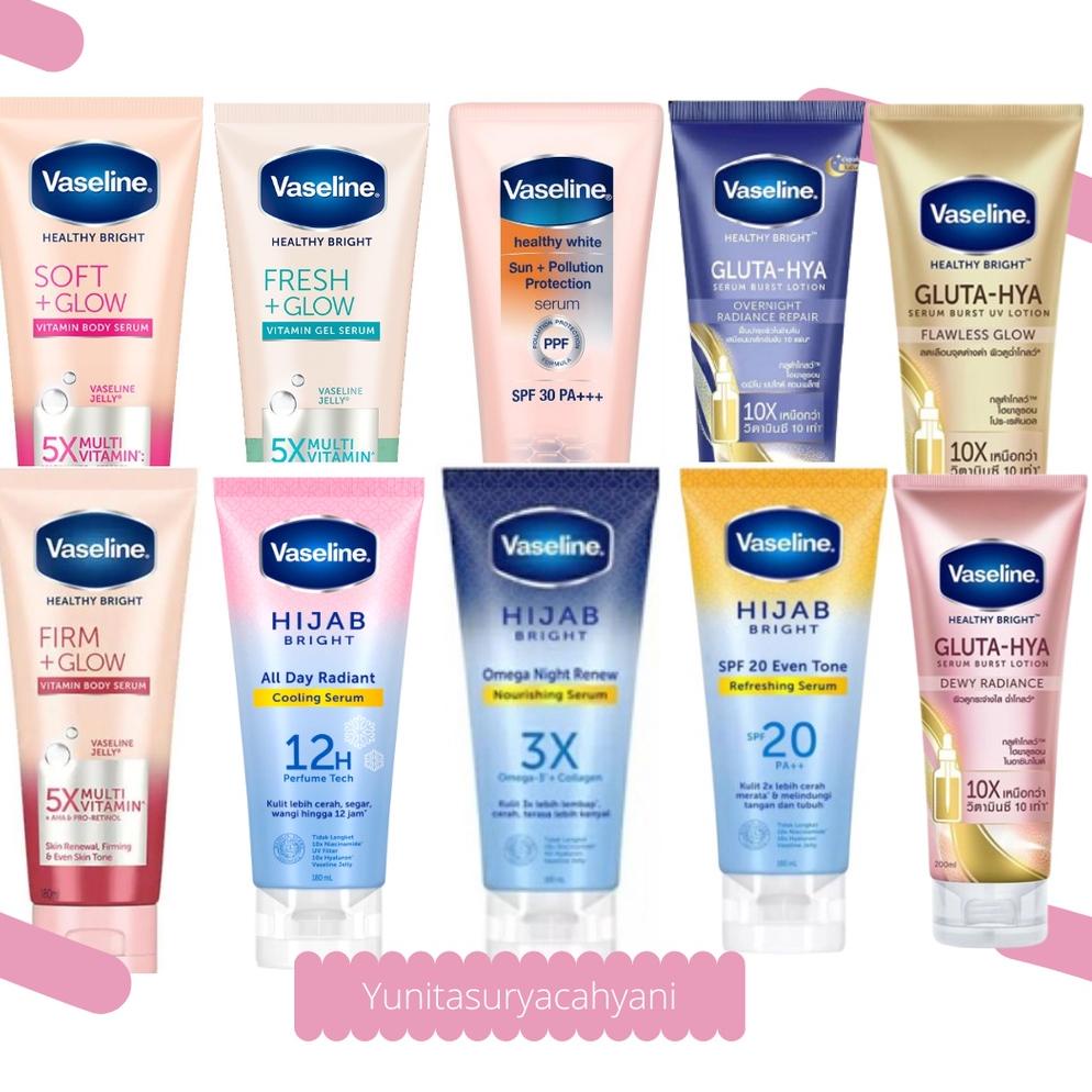 ❤[PROMO MURAH]❤ Vaseline Healthy Bright Fresh / Soft Glow / Firm glow / Hijab / Cooling / Healthy Wh