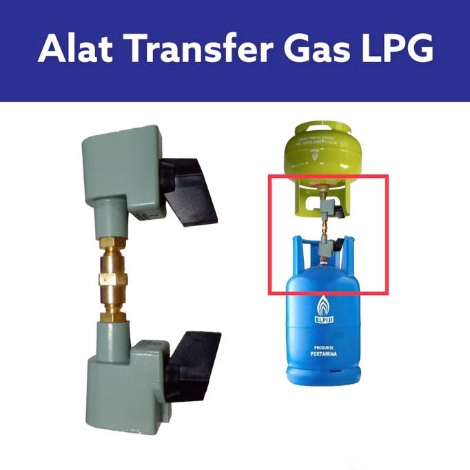 Alat Pemindah Gas LPG - Tabung 3kg 12kg - Alat transfer