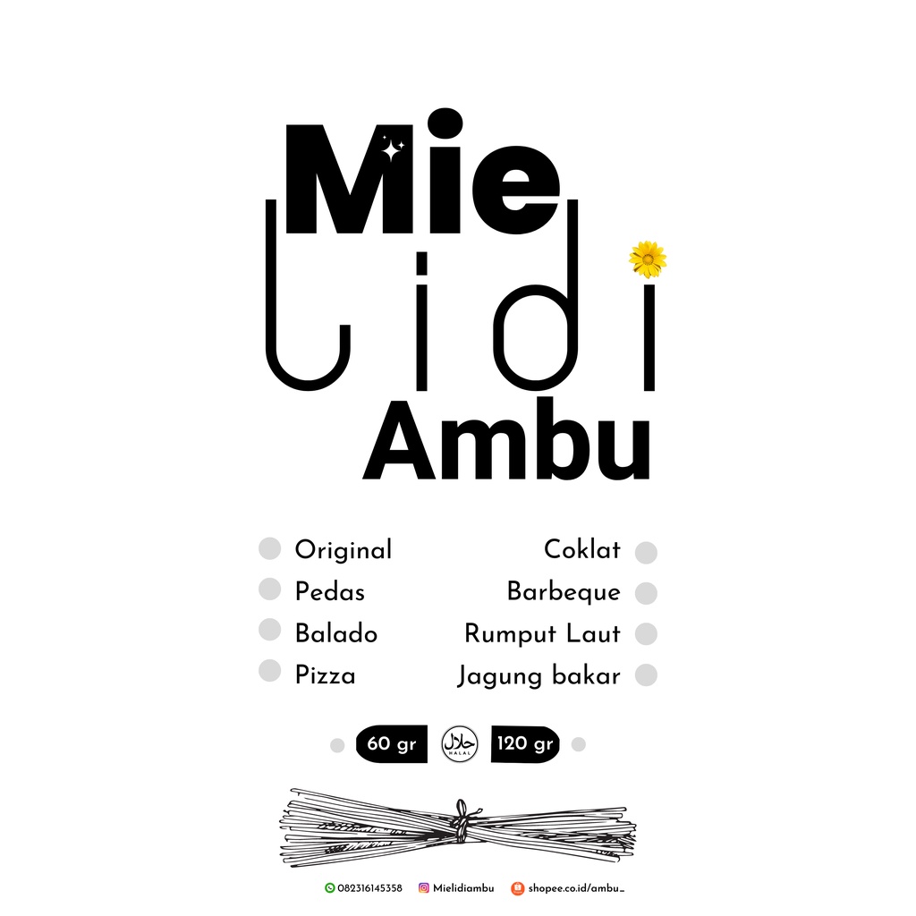 

Mie lidi Ambu by request