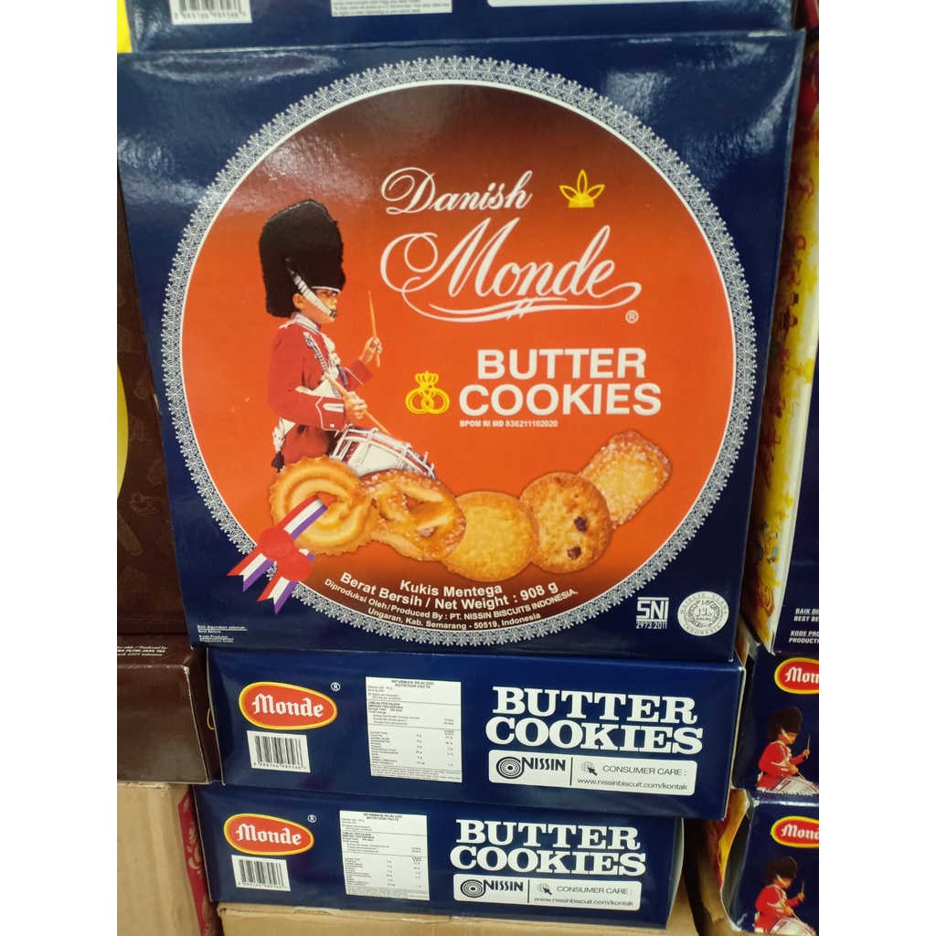 

MONDE BUTTER COOKIES 908 GRAM