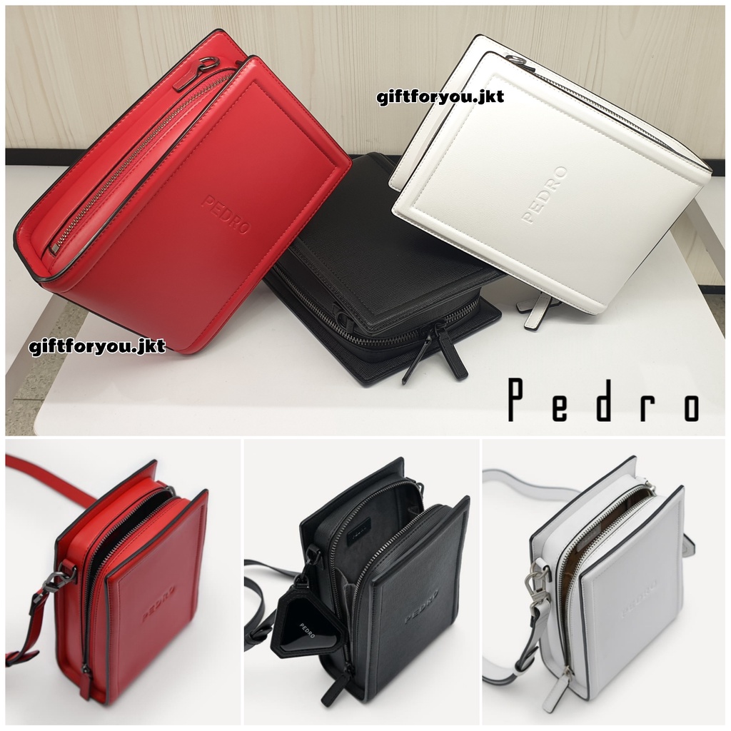 Tas Pria Pedro Eterna Sling Bag Tas Selempang Cowok Laki Laki Original