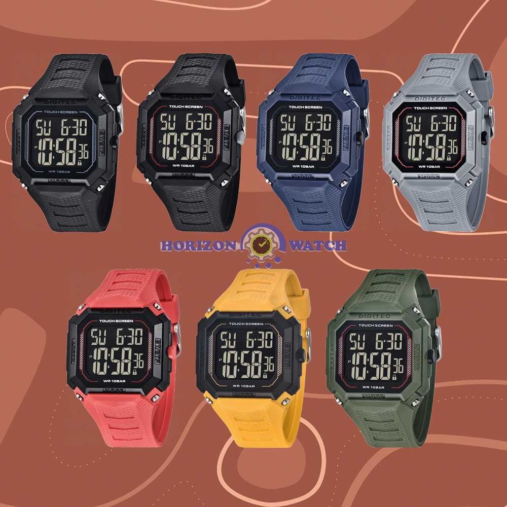 Digitec DS-8085T Jam Tangan Digital Touch Screen Original