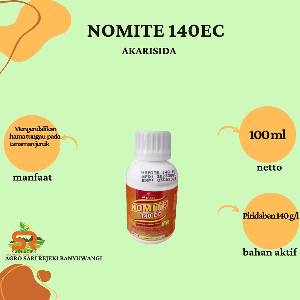 NOMITE 140EC 100ML AKARISIDA