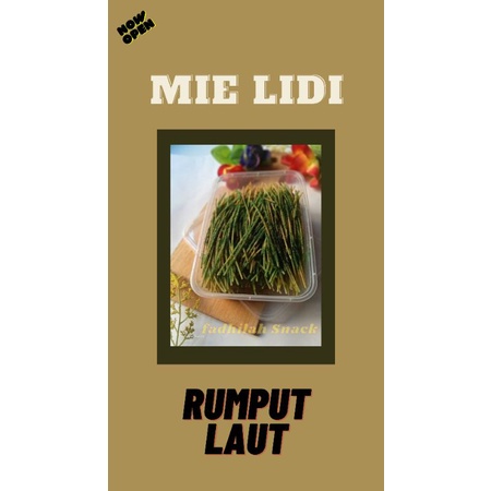 

mie lidi box mie lidi si cap 2 udang rumput laut