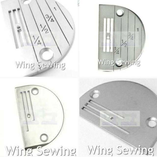 PIRINGAN NEEDLE PLATE PLAT MESIN JAHIT INDUSTRI JARUM 1