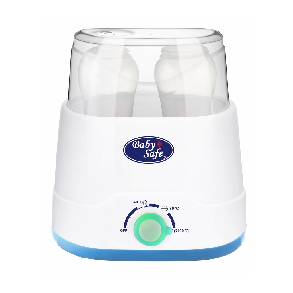 Baby Safe Twin Bottle Warmer Penghangat Susu ASI Dua Botol